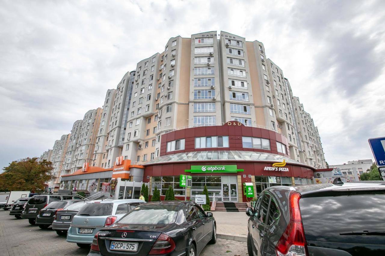 Apartament De Lux Cu 2 Camere Si Living Chişinău Extérieur photo