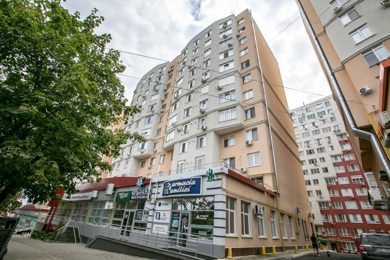 Apartament De Lux Cu 2 Camere Si Living Chişinău Extérieur photo
